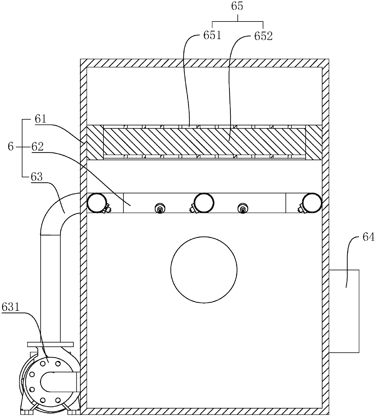 Residual heat recycling and reusing system for injection molding machine