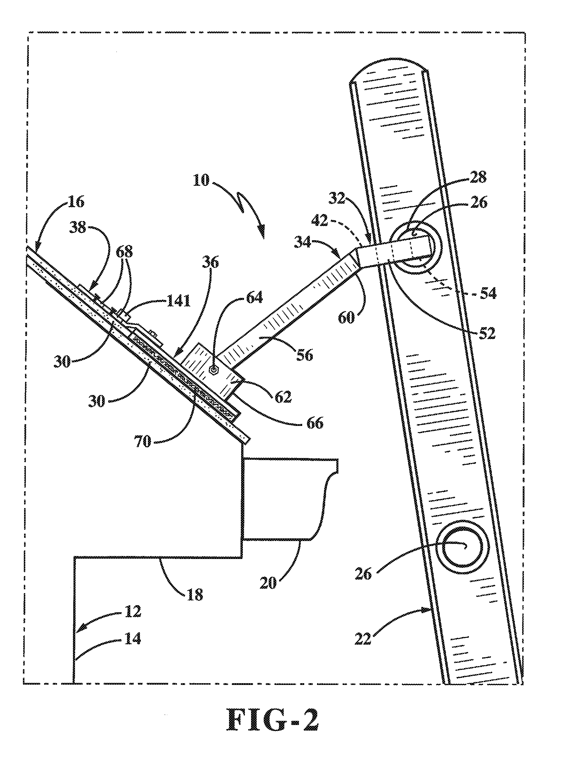 Ladder stabilizing tool