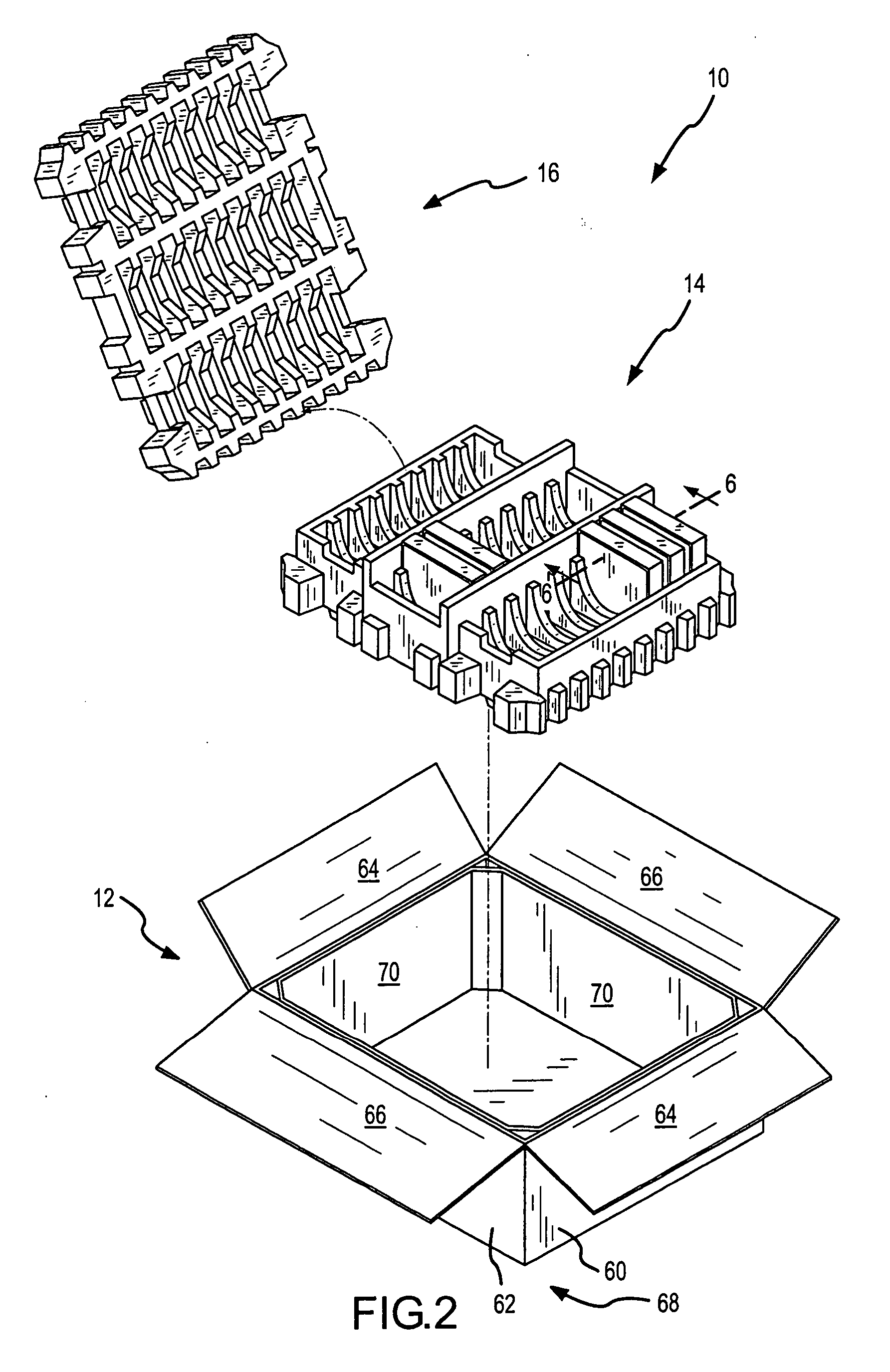 Container for disk drives