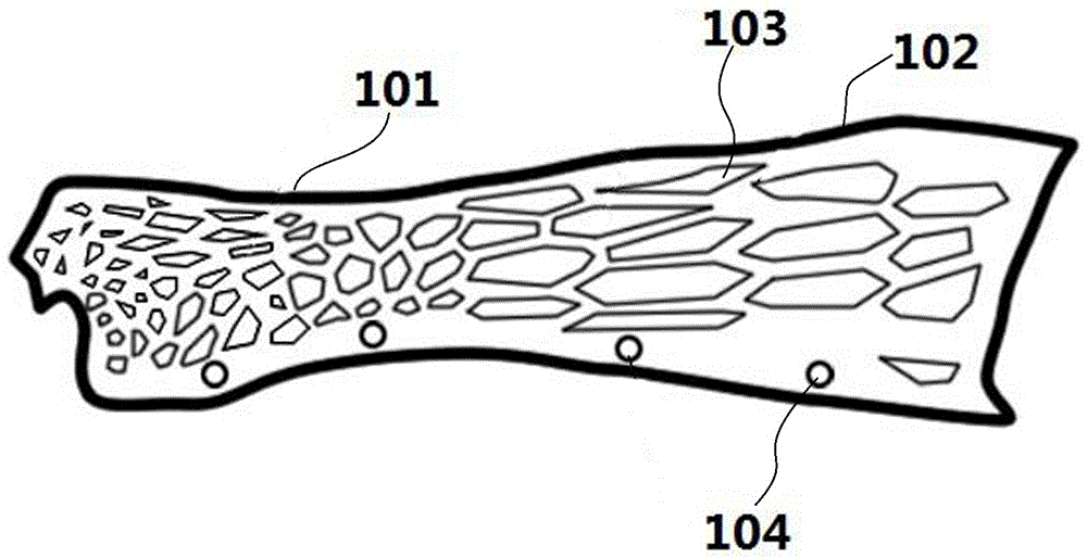 3D (three-dimensional) printing preparation method of orthopaedic external fixing support