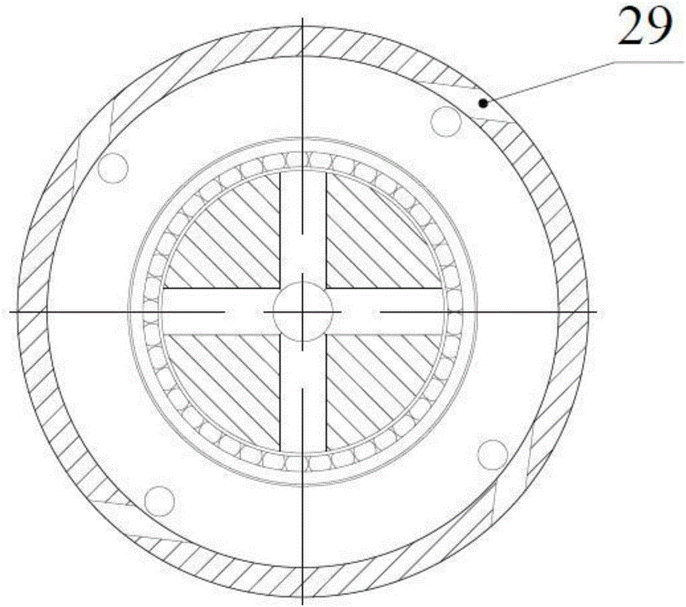 Horizontal well staged fracturing sliding sleeve opening-closing tool