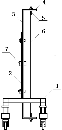 Explosive sympathetic detonation distance testing device