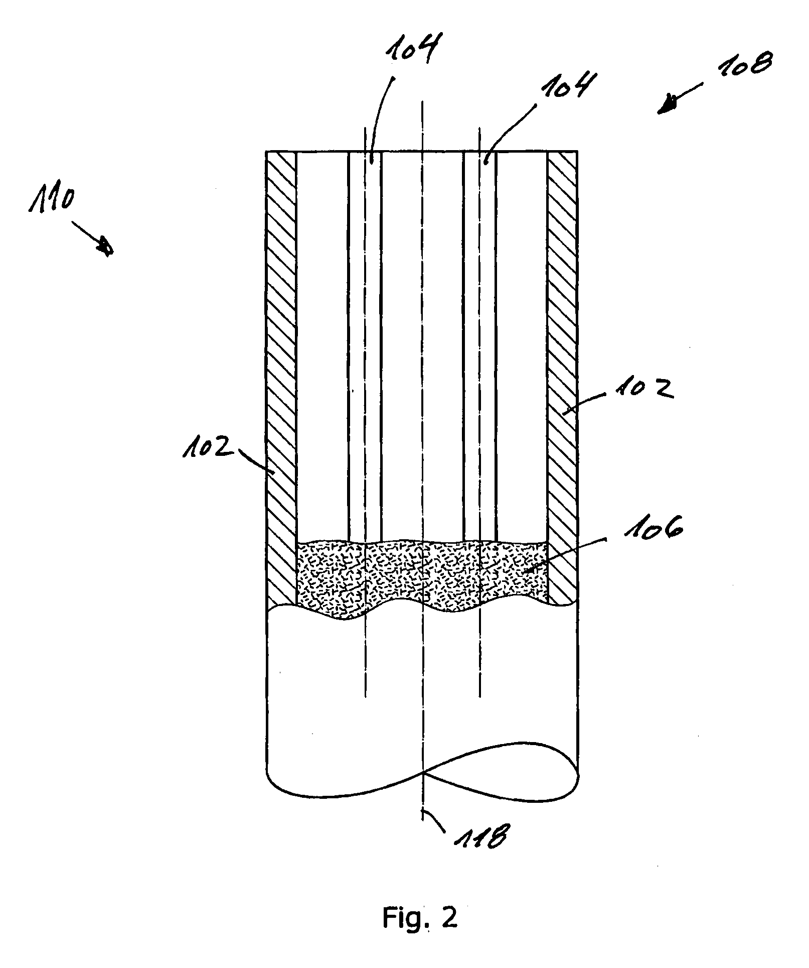 Temperature sensor unit and a method for making the same