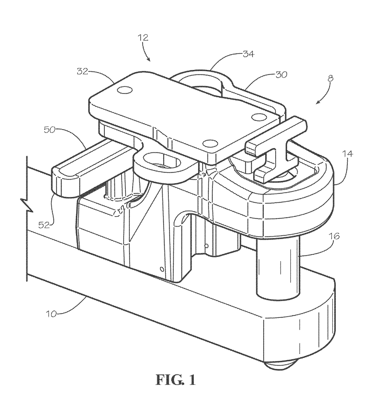 Drawbar pin ejector