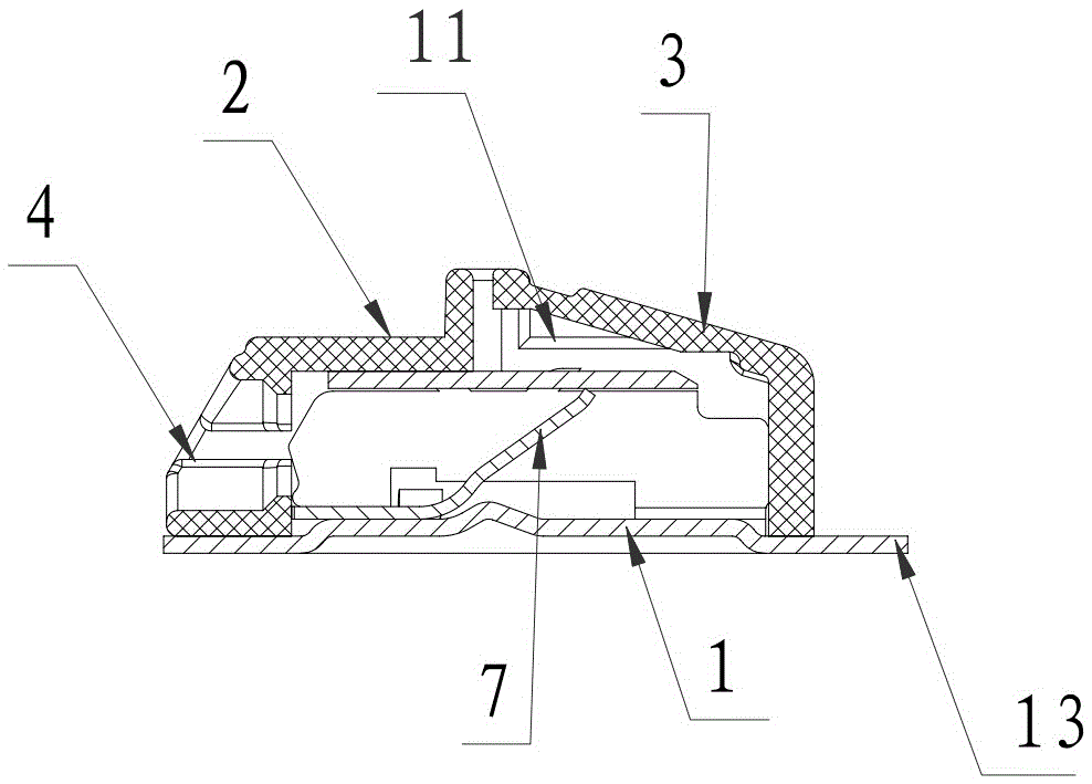 Wiring terminal connector for LED