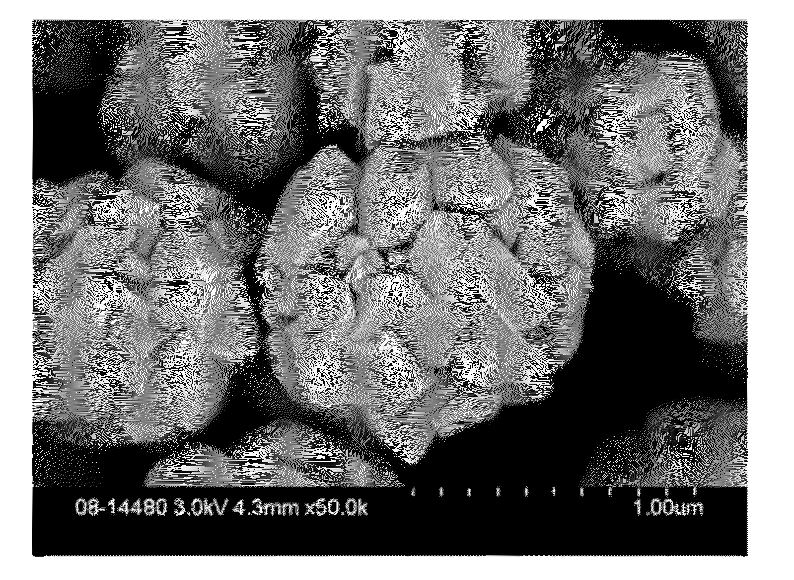 Aggregates of small particles of synthetic faujasite zeolite