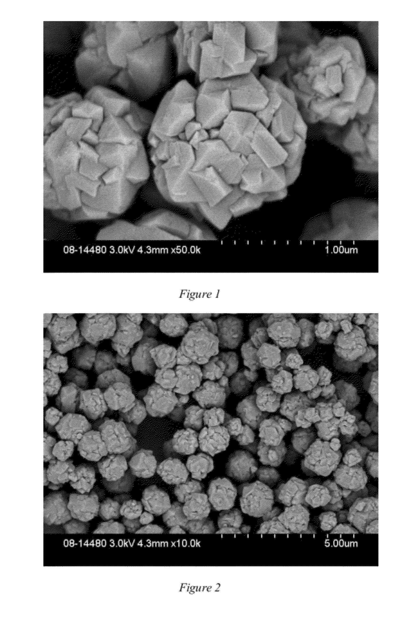 Aggregates of small particles of synthetic faujasite zeolite