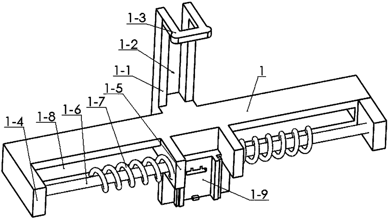 Waste transfer device in medical experiment