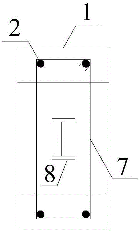 Detachable concrete component constructing method