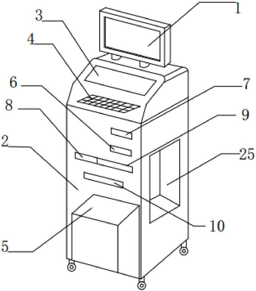 Invoice self-service printer capable of printing photos