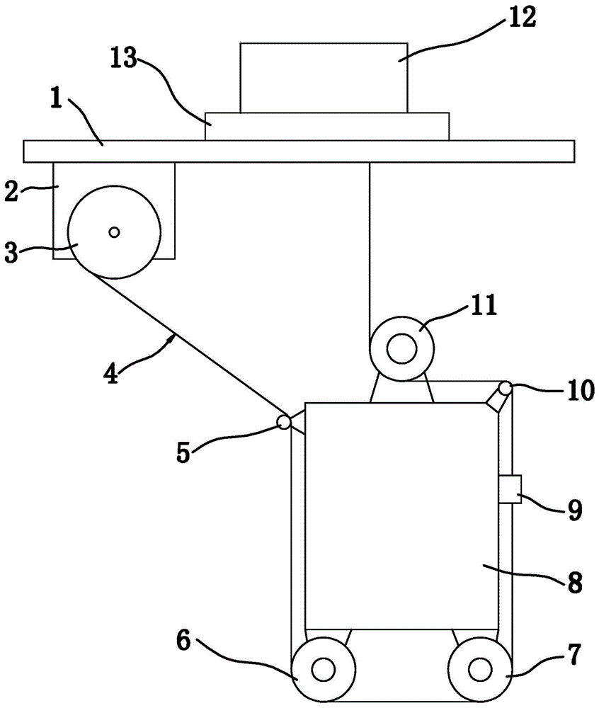 A high-voltage traction machine