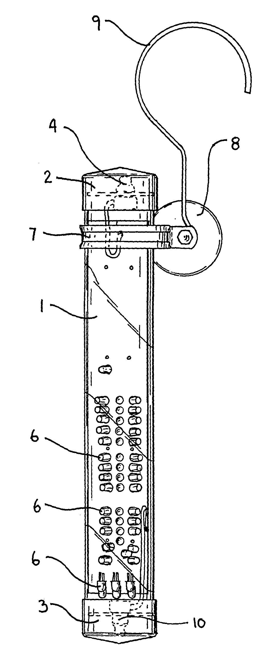 Rechargeable LED lighting and flashing apparatus