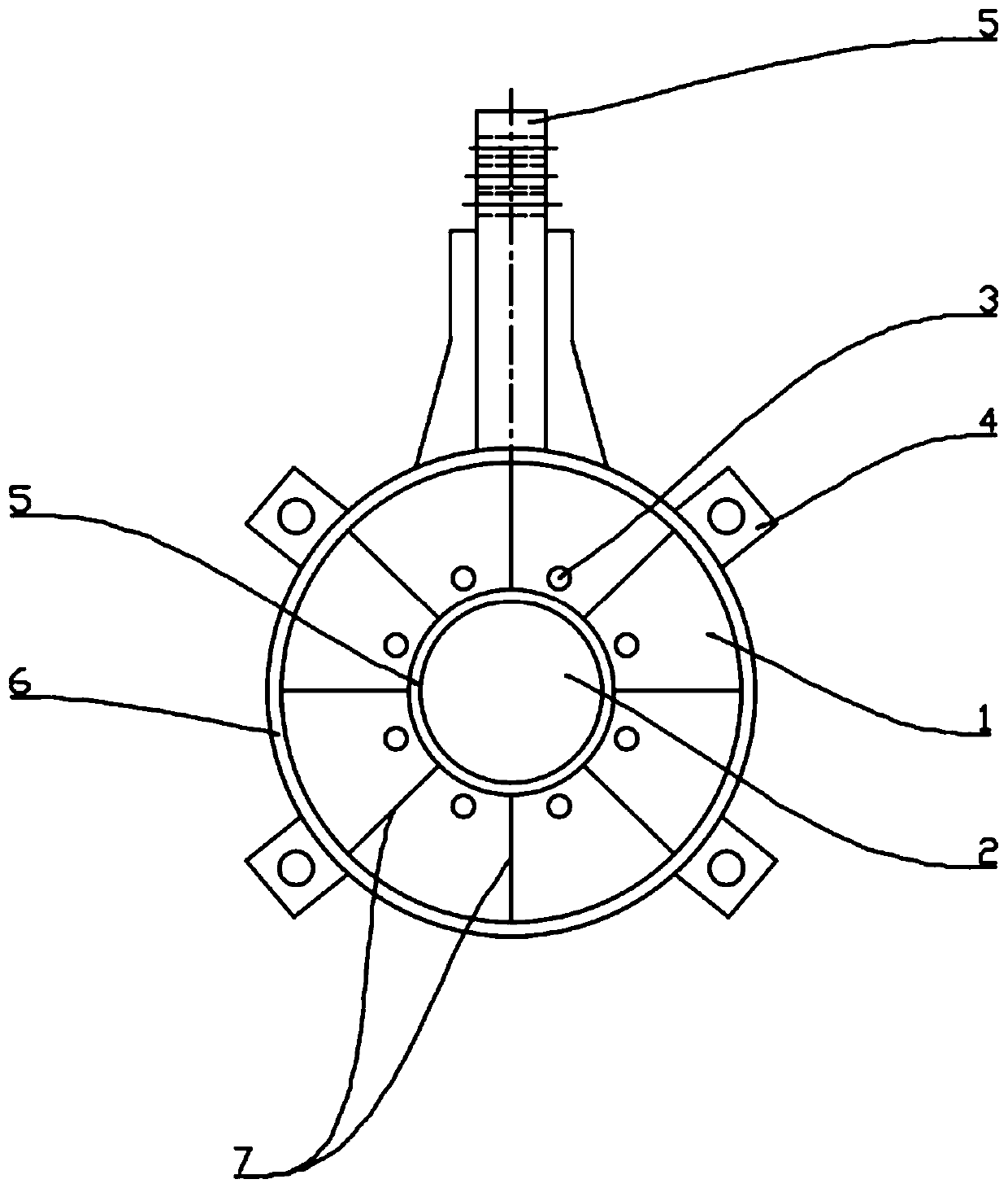 Disassembling and assembling tool for cutter head of dicing cutter for producing resin