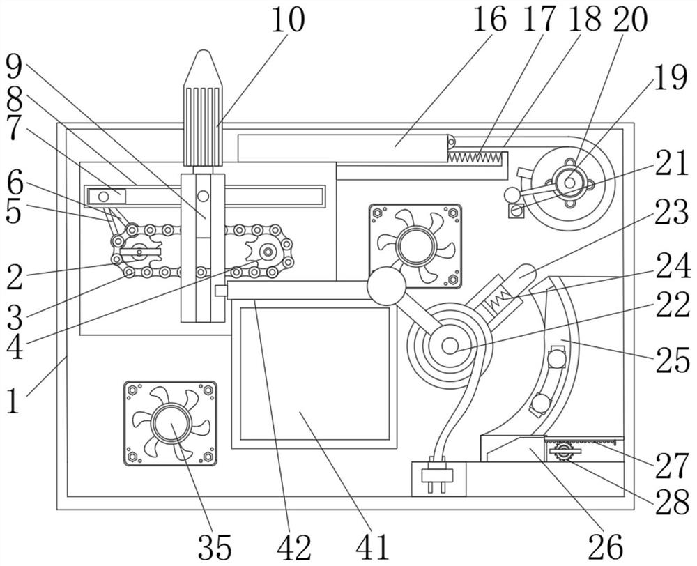 Temperature and humidity sensor provided with probe protection device and convenient to store