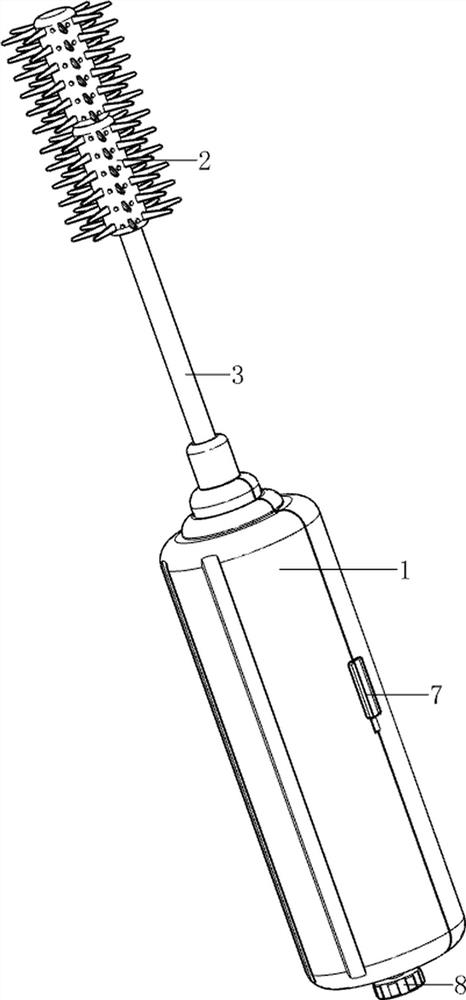 Multifunctional portable test tube sterilization and disinfection device for clinical laboratory