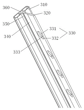 Convenient and fast assembled goods shelf