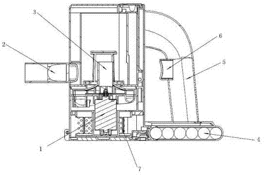 Handheld dust collector