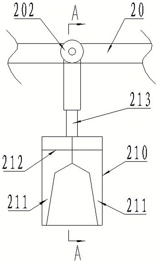 Special hanger for poultry slaughtering assembly line