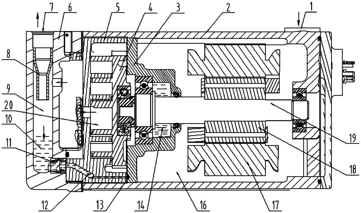 Vortex compressor, air conditioner and vehicle