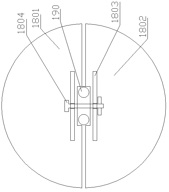 Mortar ash mixing station adopting pipe chain conveying, and preparation method and application thereof