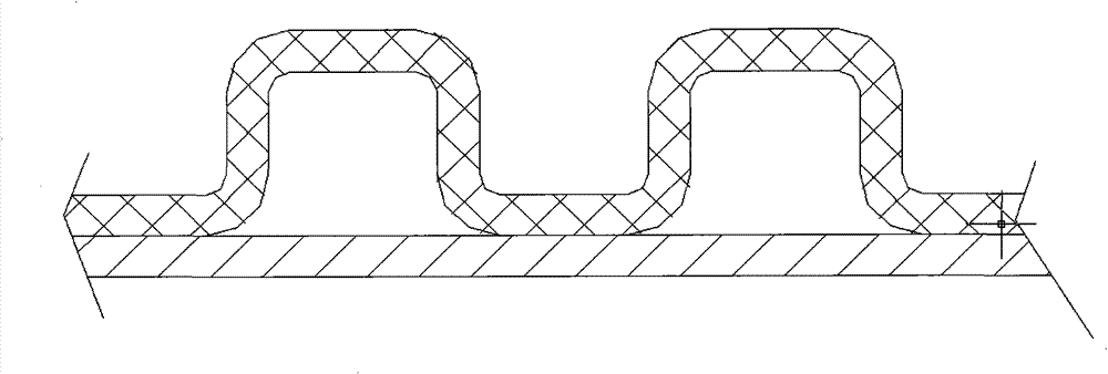 A reinforced structural wall pipe and its manufacturing equipment and manufacturing method