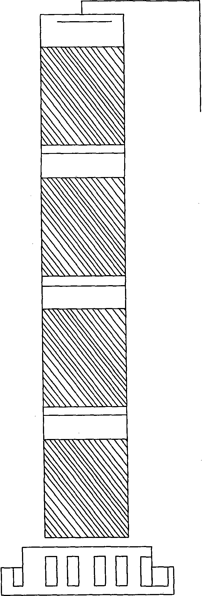 Unpowered biological filtration tower