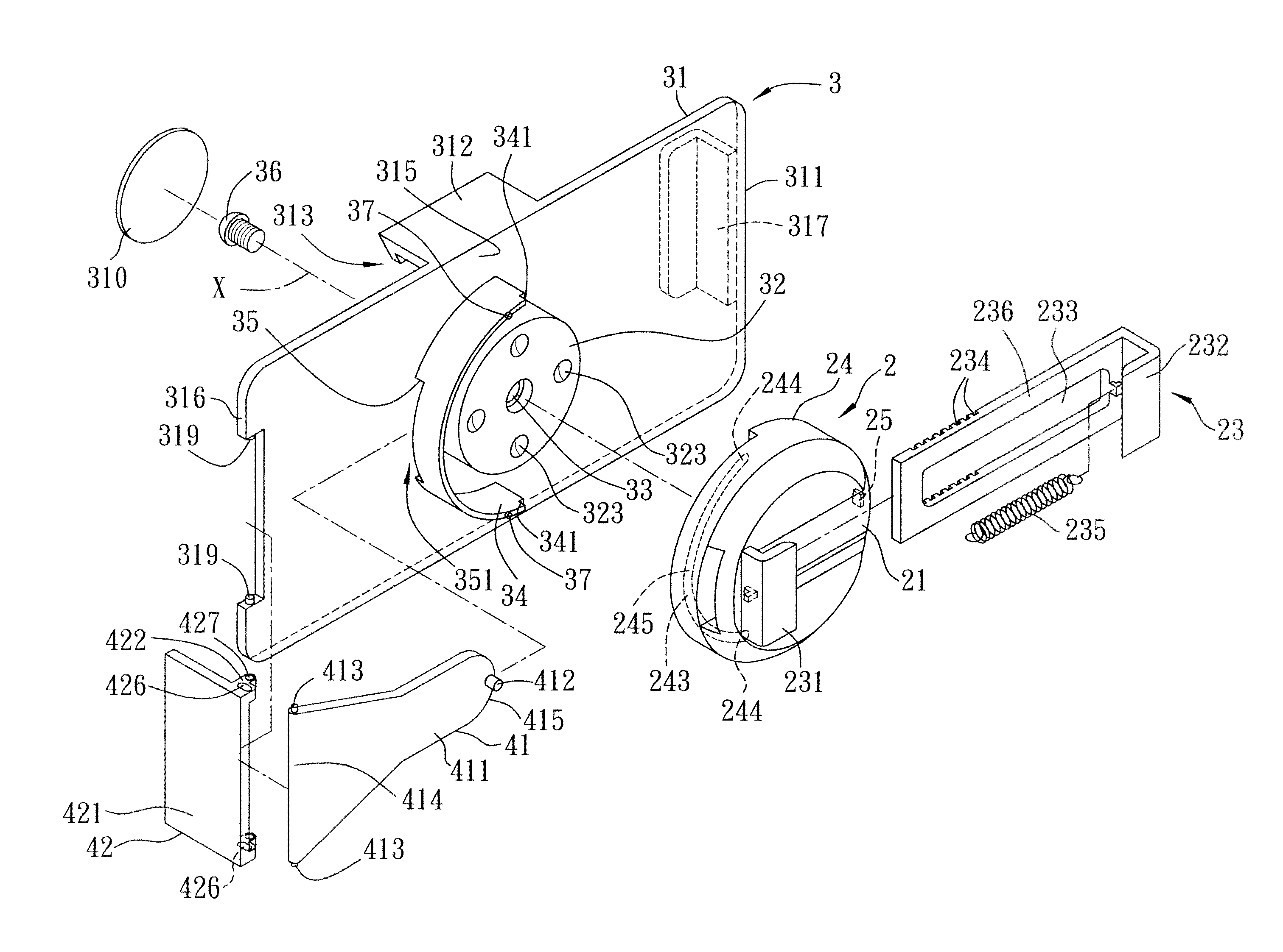 Clip-on portable case for carrying a portable electronic device