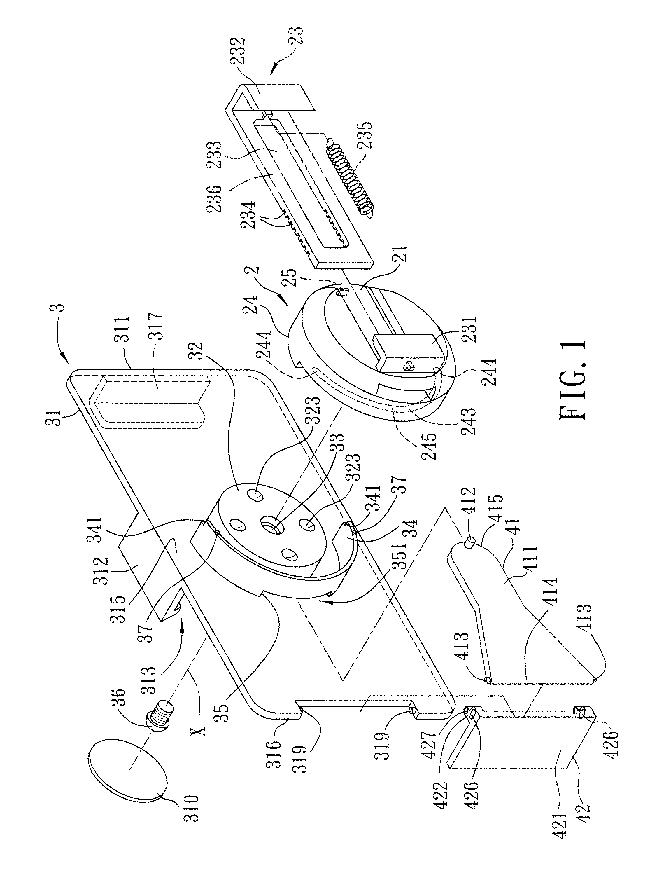 Clip-on portable case for carrying a portable electronic device