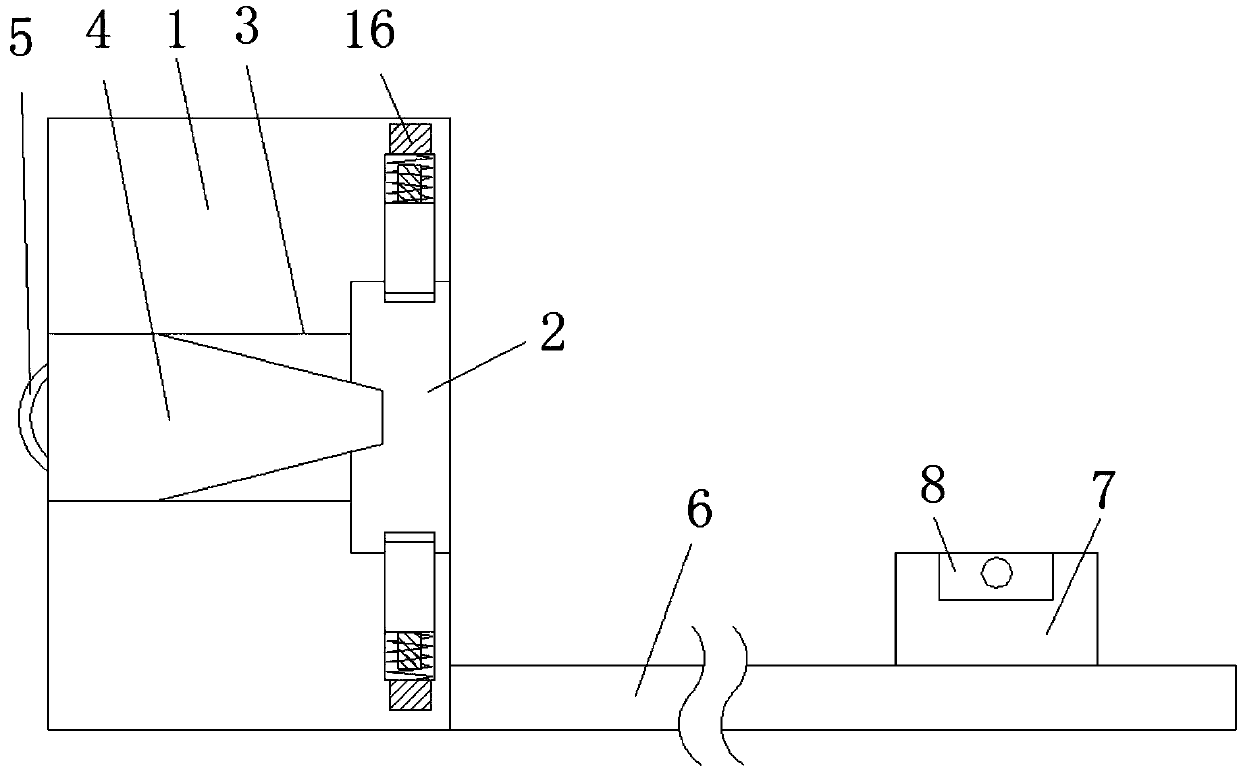 Stable and reliable clamping equipment for steel tube production