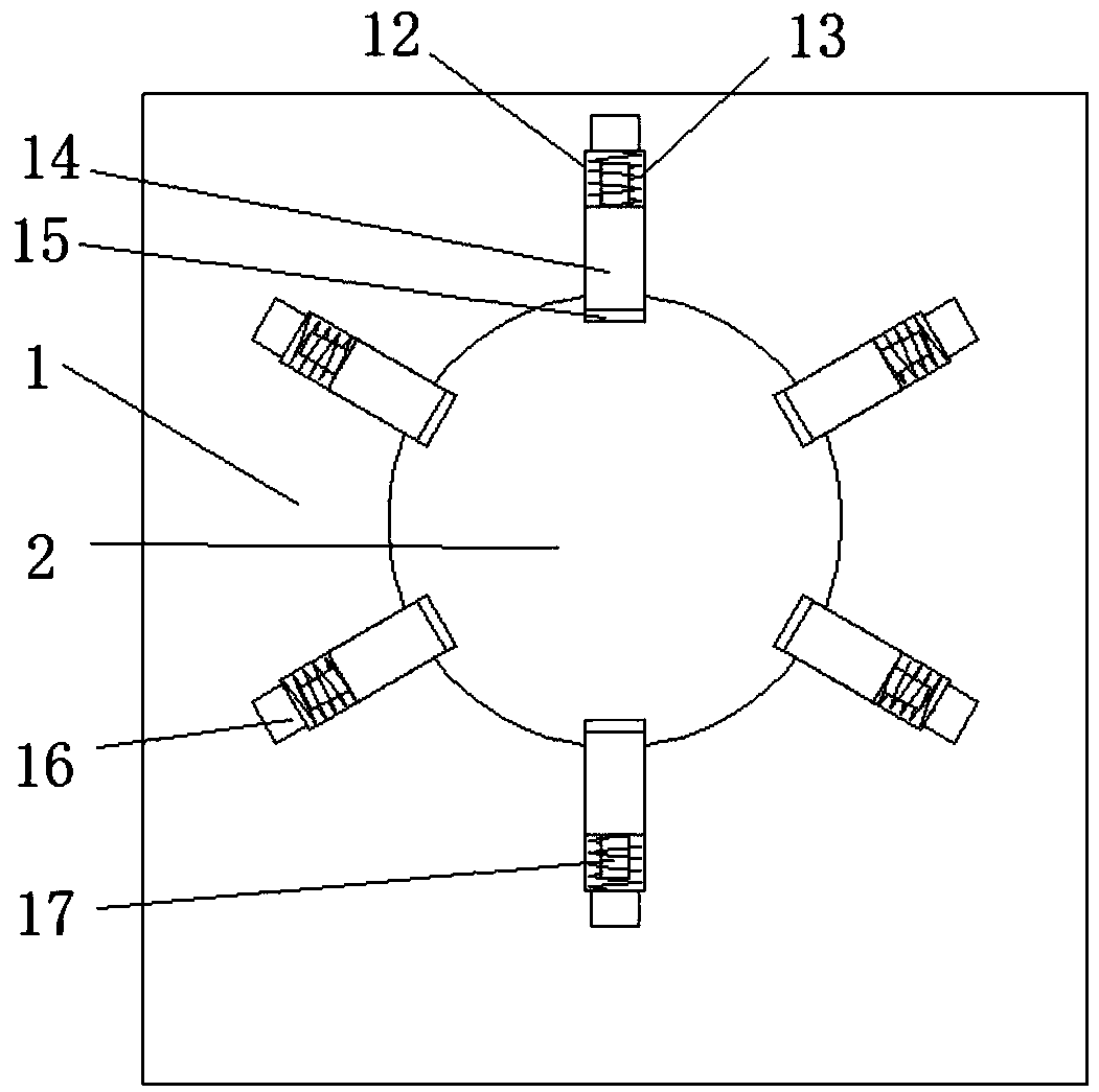 Stable and reliable clamping equipment for steel tube production