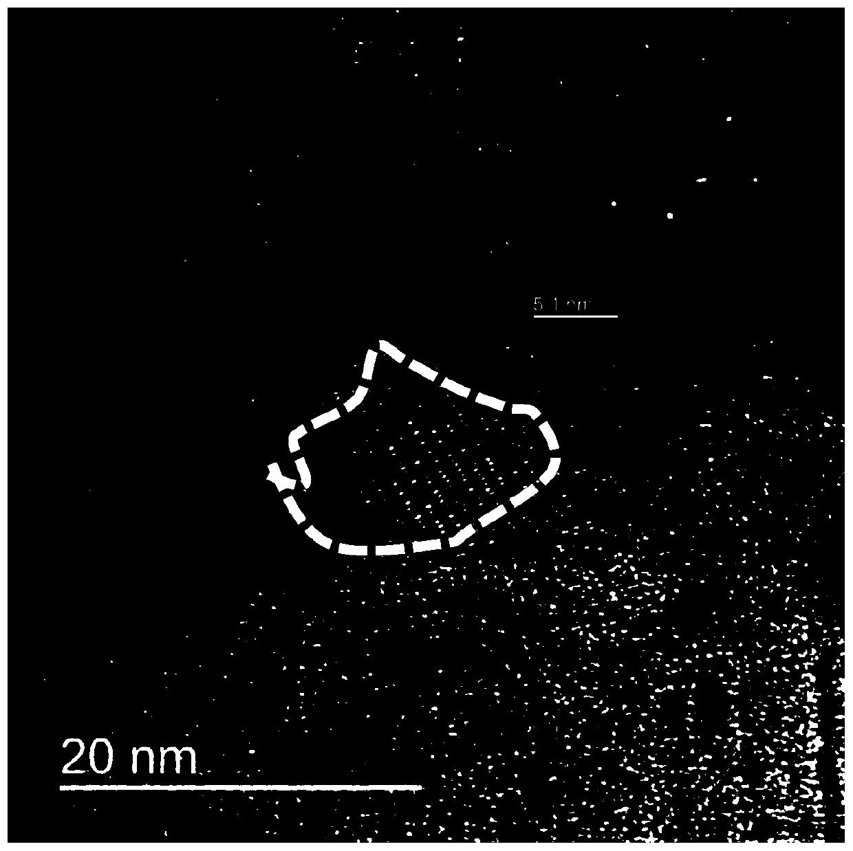 A carbon-coated nano-silicon composite material and its preparation method and application