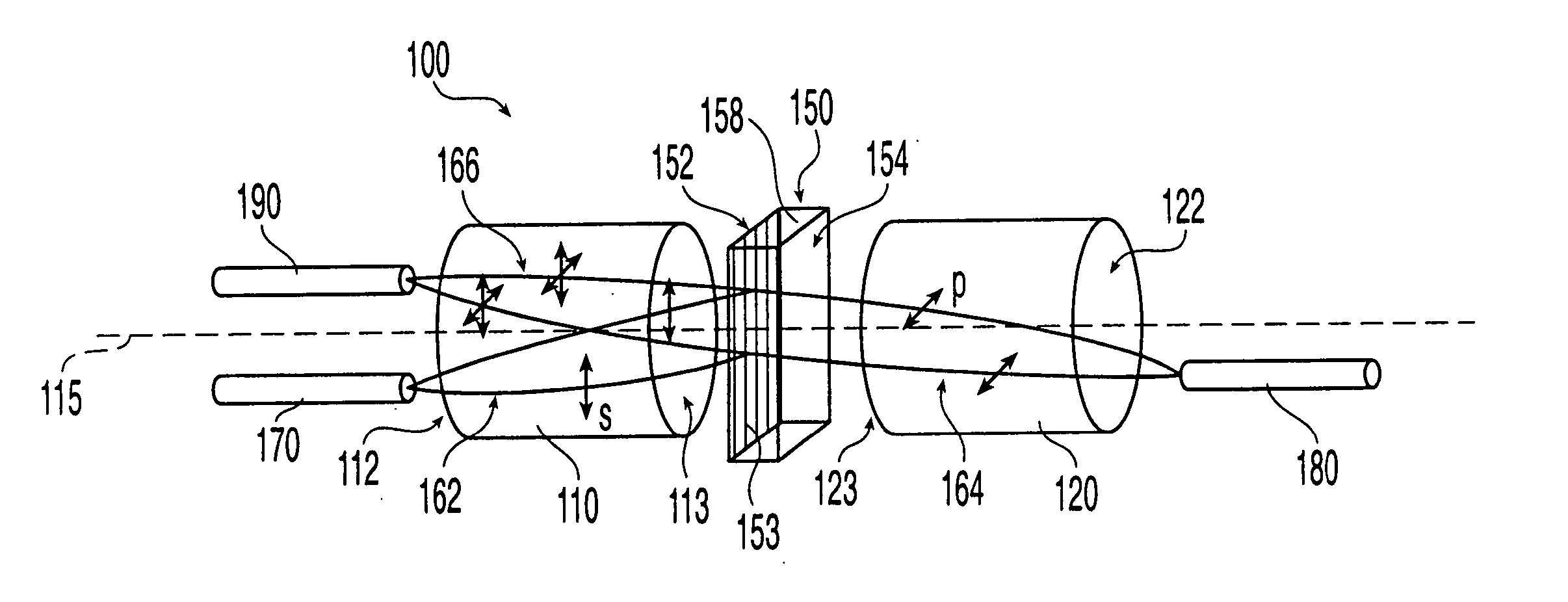 Optical polarization beam combiner/splitter