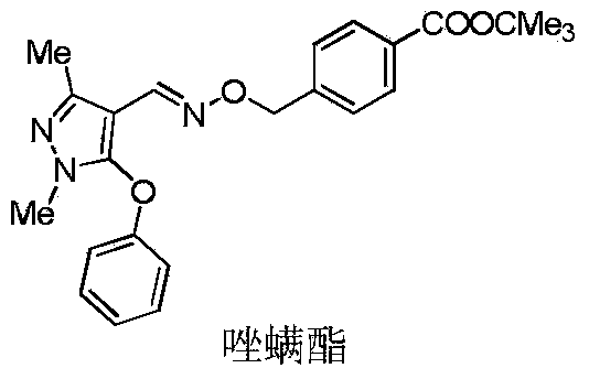 Preparation and application of pyrazole oxime ether compound containing trifluoro methyl pyridine