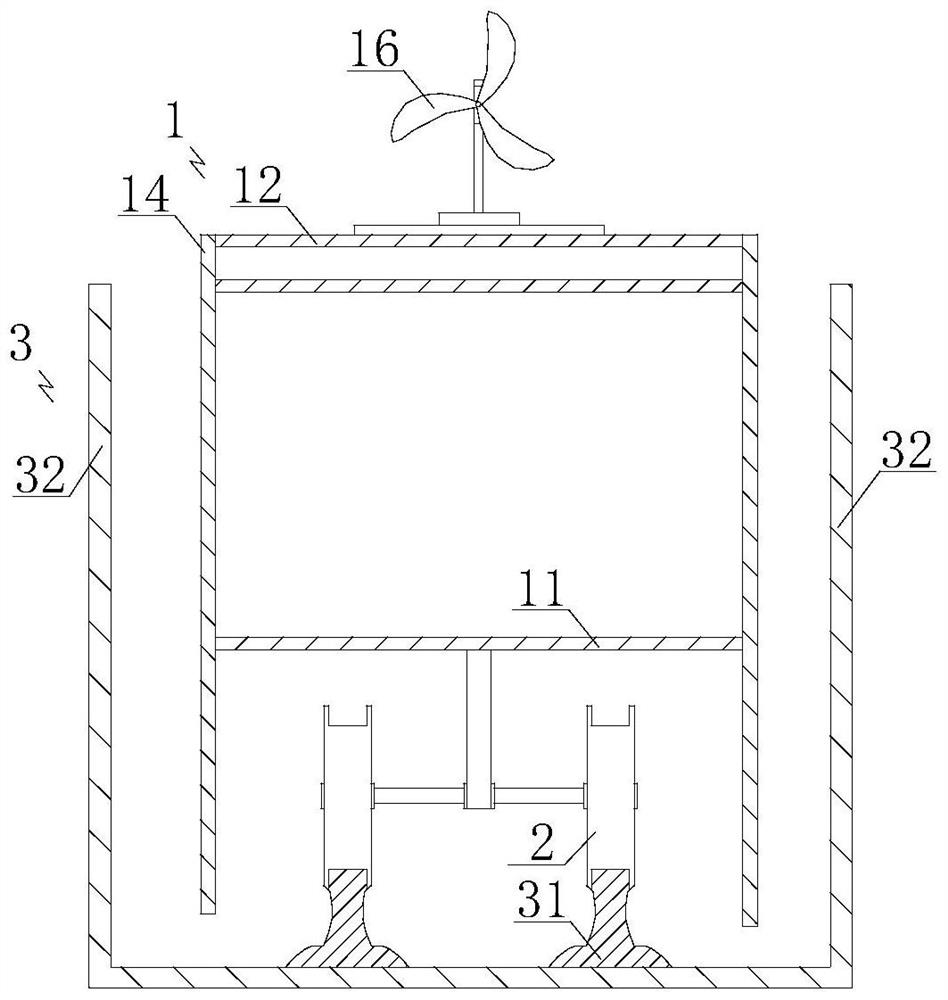 High-speed dynamic pressure air floatation rail vehicle and rail structure thereof