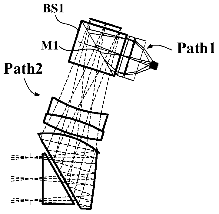 Small projection optical assembly suitable for near-to-eye display and projection optical system