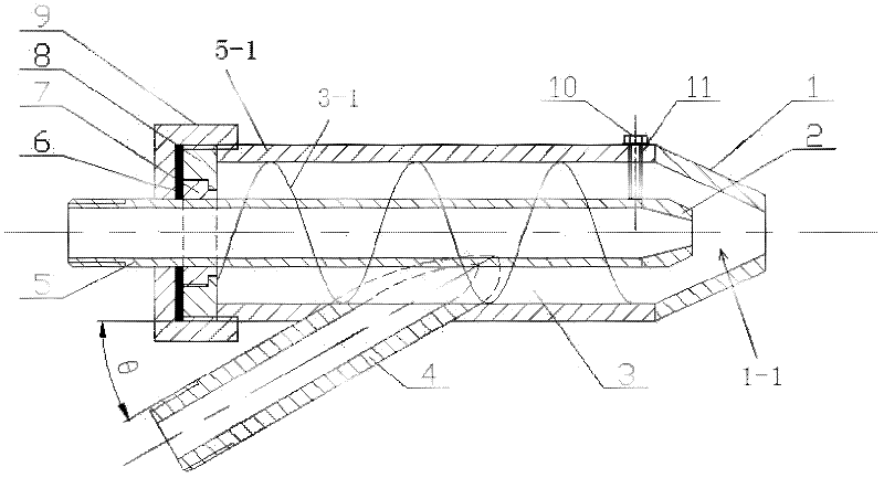 Liquid-coated gas desulfurizing/atomizing nozzle