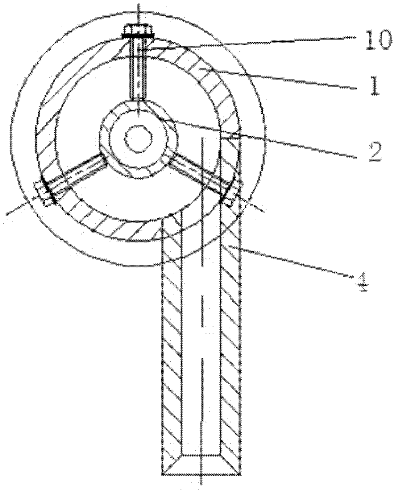 Liquid-coated gas desulfurizing/atomizing nozzle