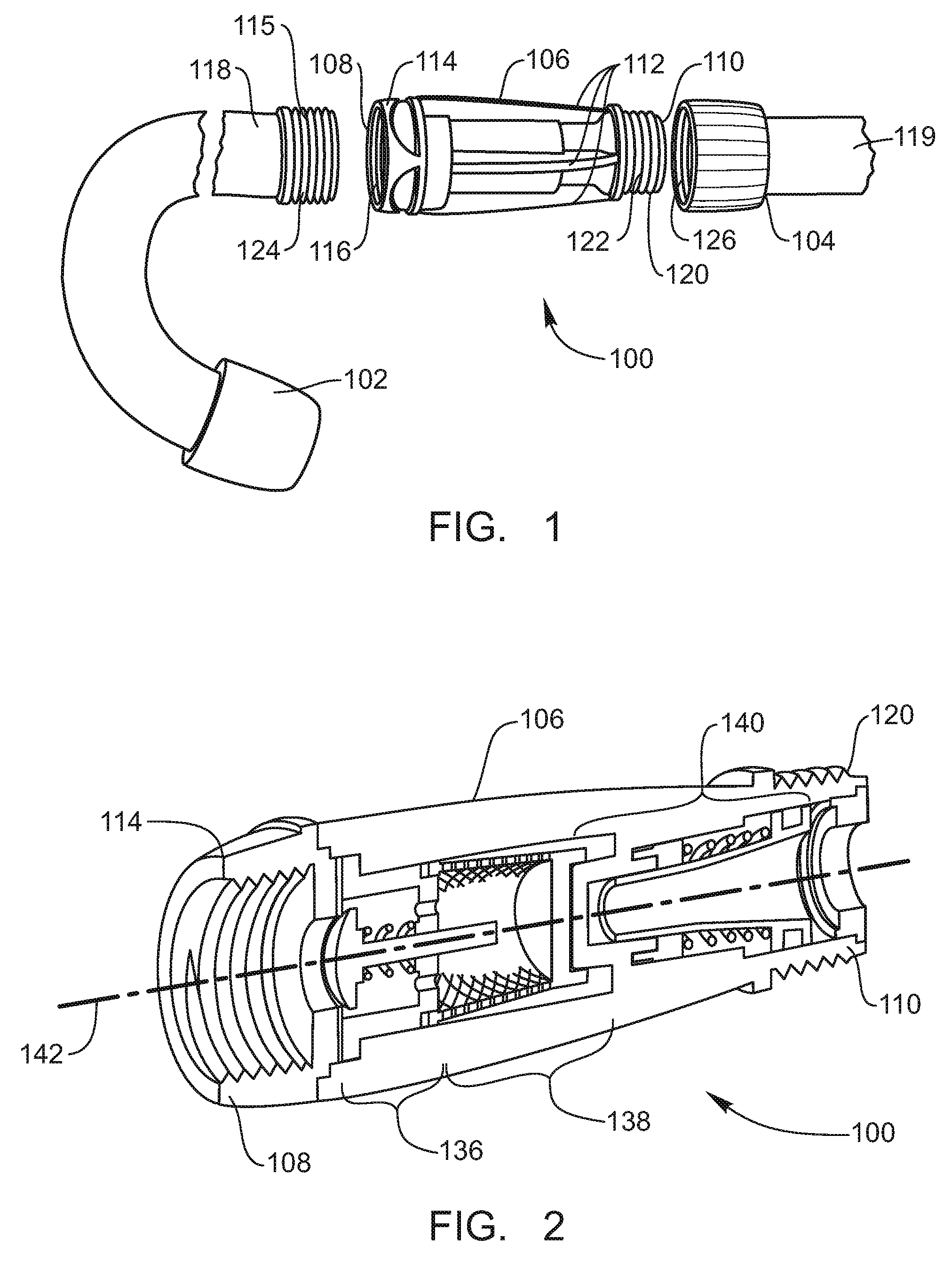 In-line filter/flow regulator/Anti-siphon device