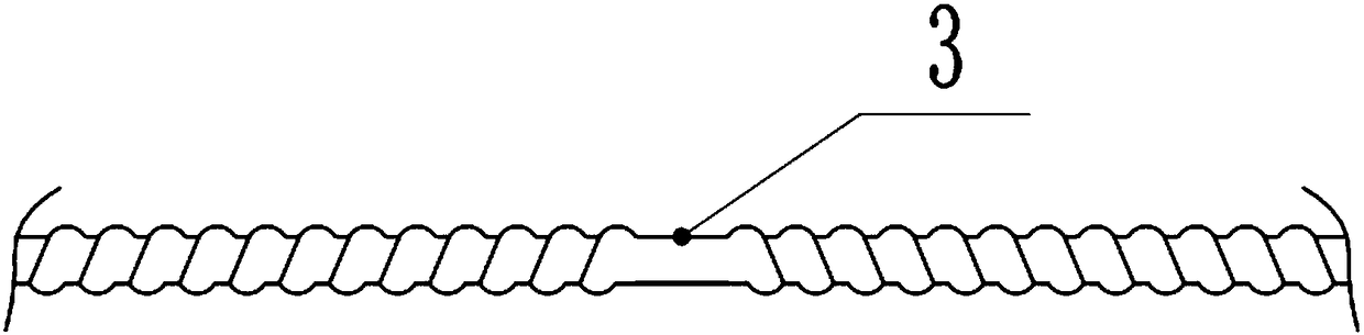 Residual power cord winding device for gear matching type stator assembly production