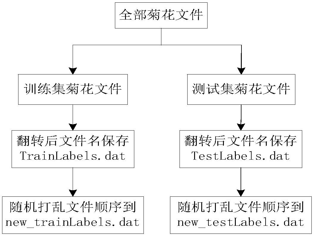 Content retrieval method for chrysanthemum image based on deep hash learning