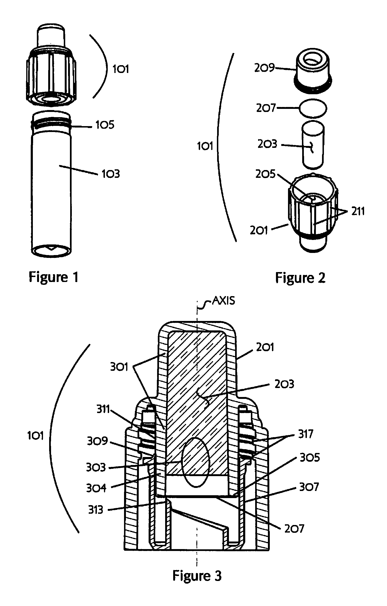 Seal cap with pre-filled agent for a specimen container