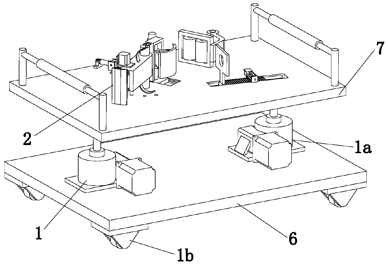 A working method of children's lumbar spine fixed bed