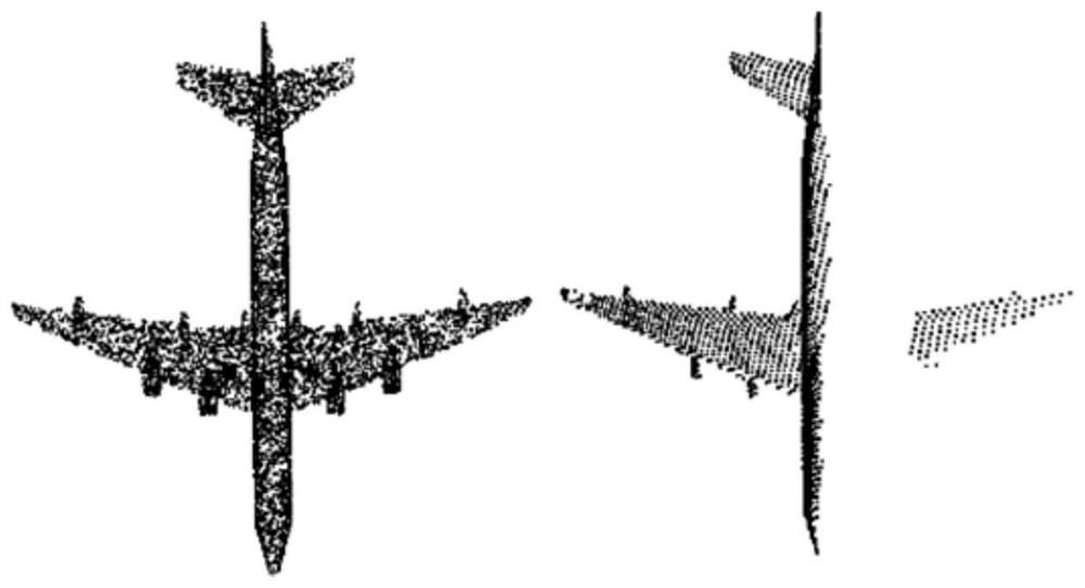 Incomplete point cloud completion method based on hidden space topological structure constraint