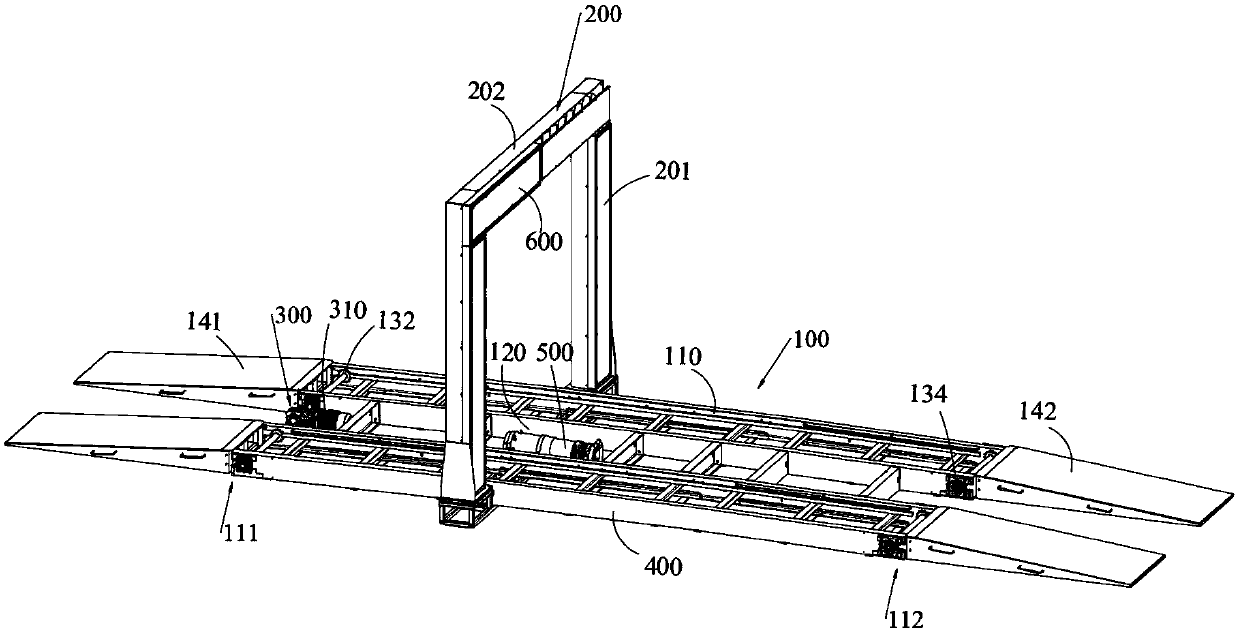 Equipment for vehicle detection and vehicle detection system