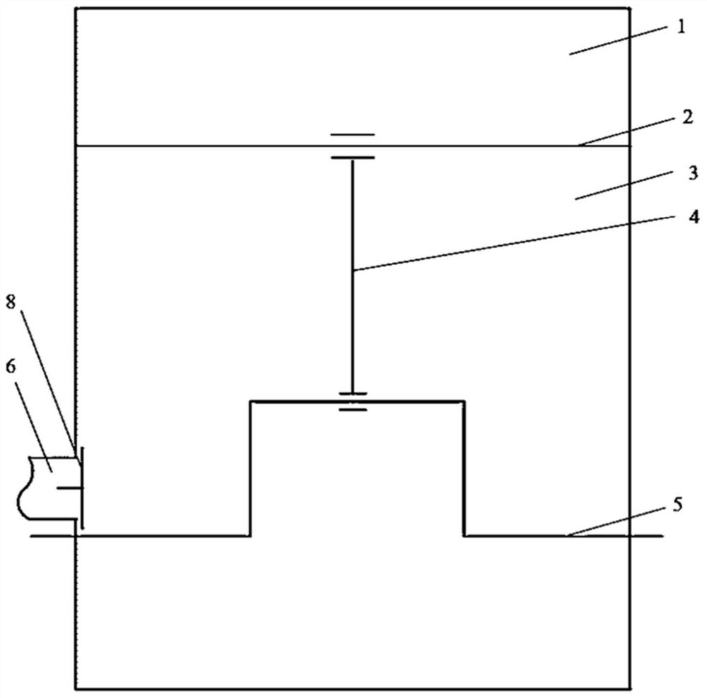 A single-acting piston compressor and its air intake control method