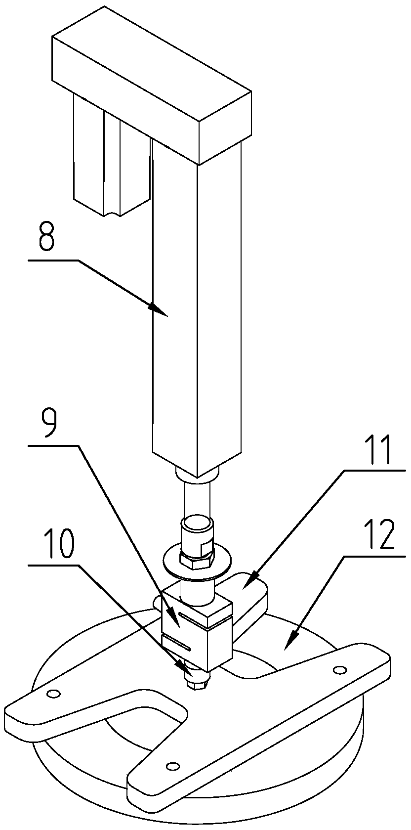 Device and method for measuring mechanical seal ring friction