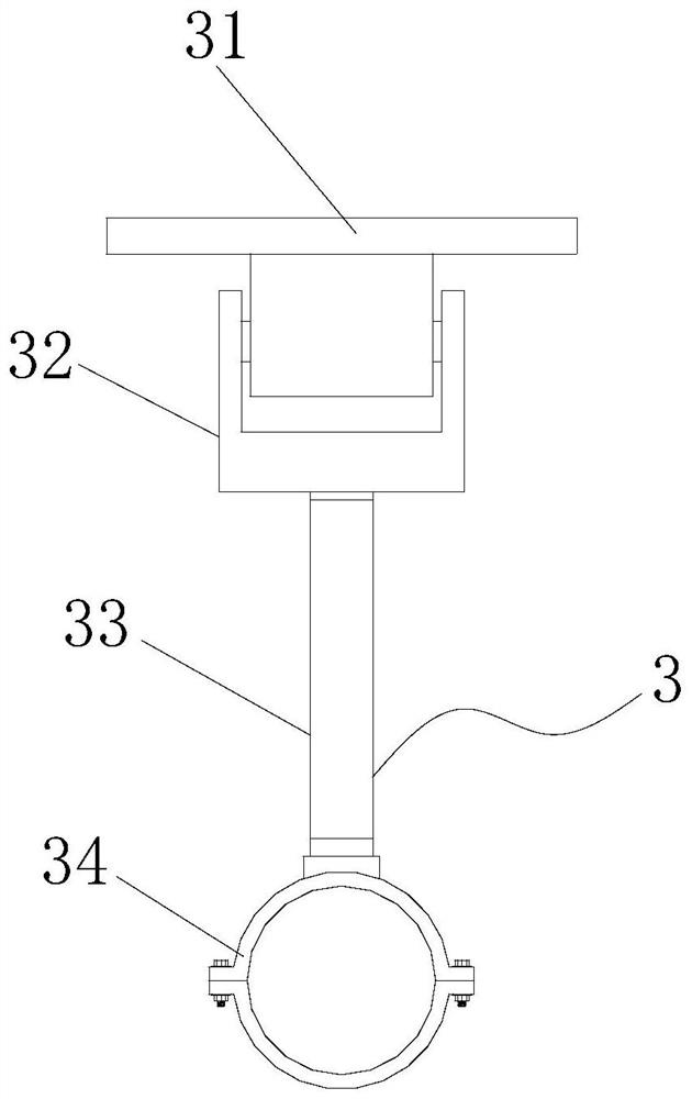 A complete vehicle chassis of an aerial vehicle with a level detection function