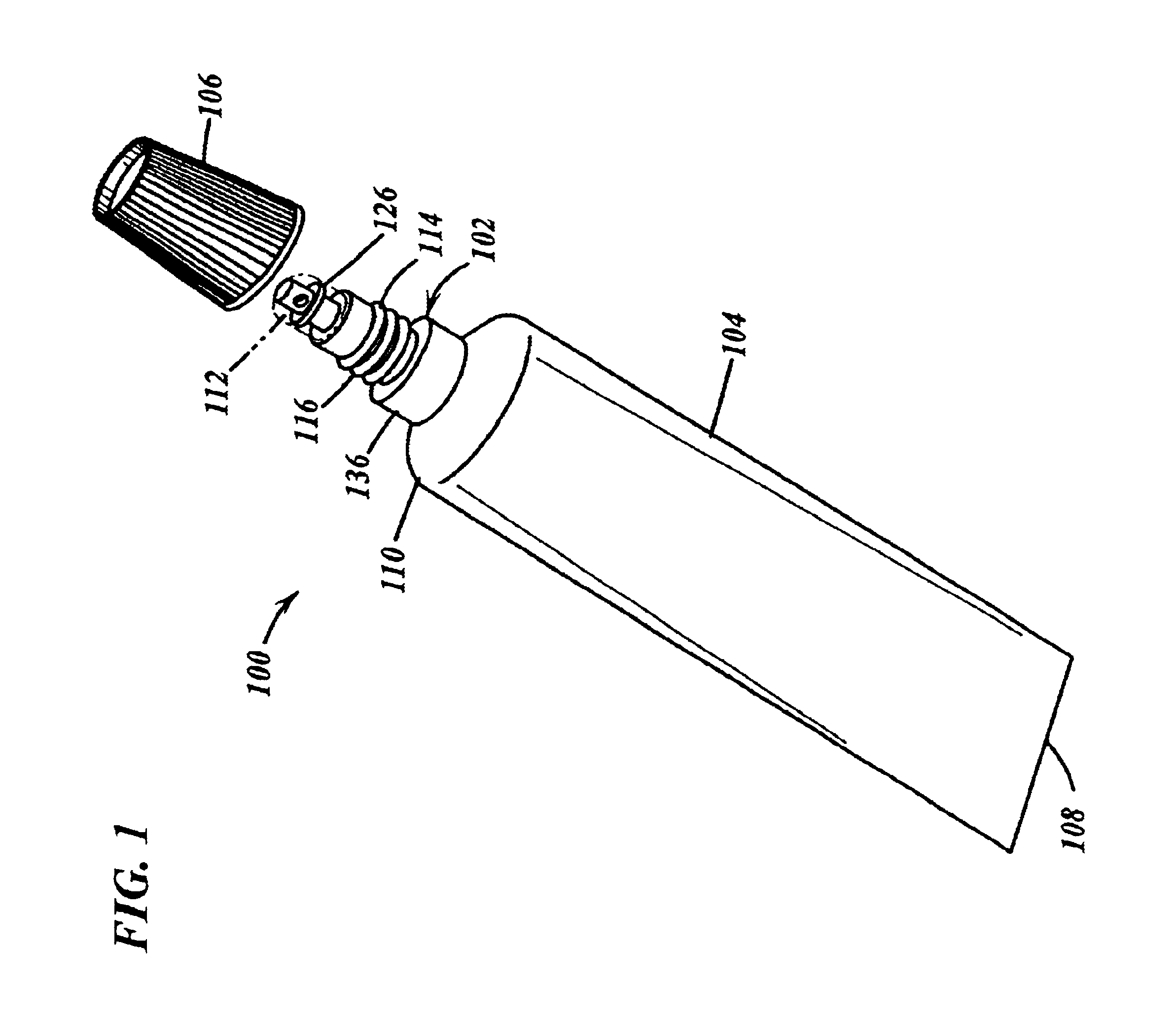 Container and valve assembly for storing and dispensing substances, and related method