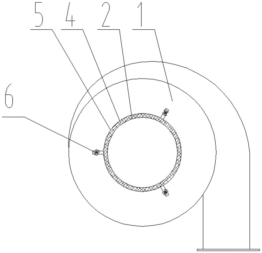 An adjustable liner device for a cyclone dust collector