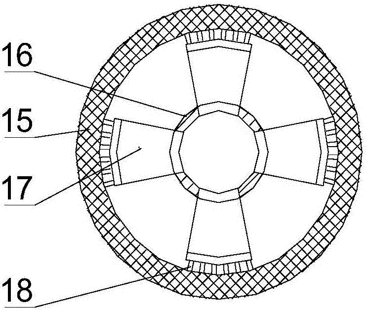 Unpowered automatic impurity-removing device for river sand mining equipment